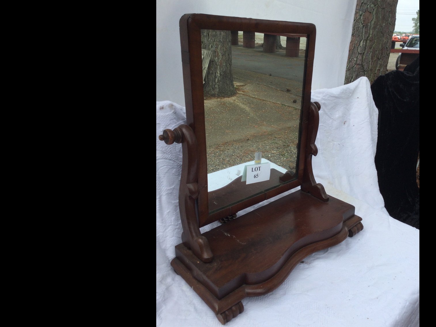 Walnut Dresser Mirror