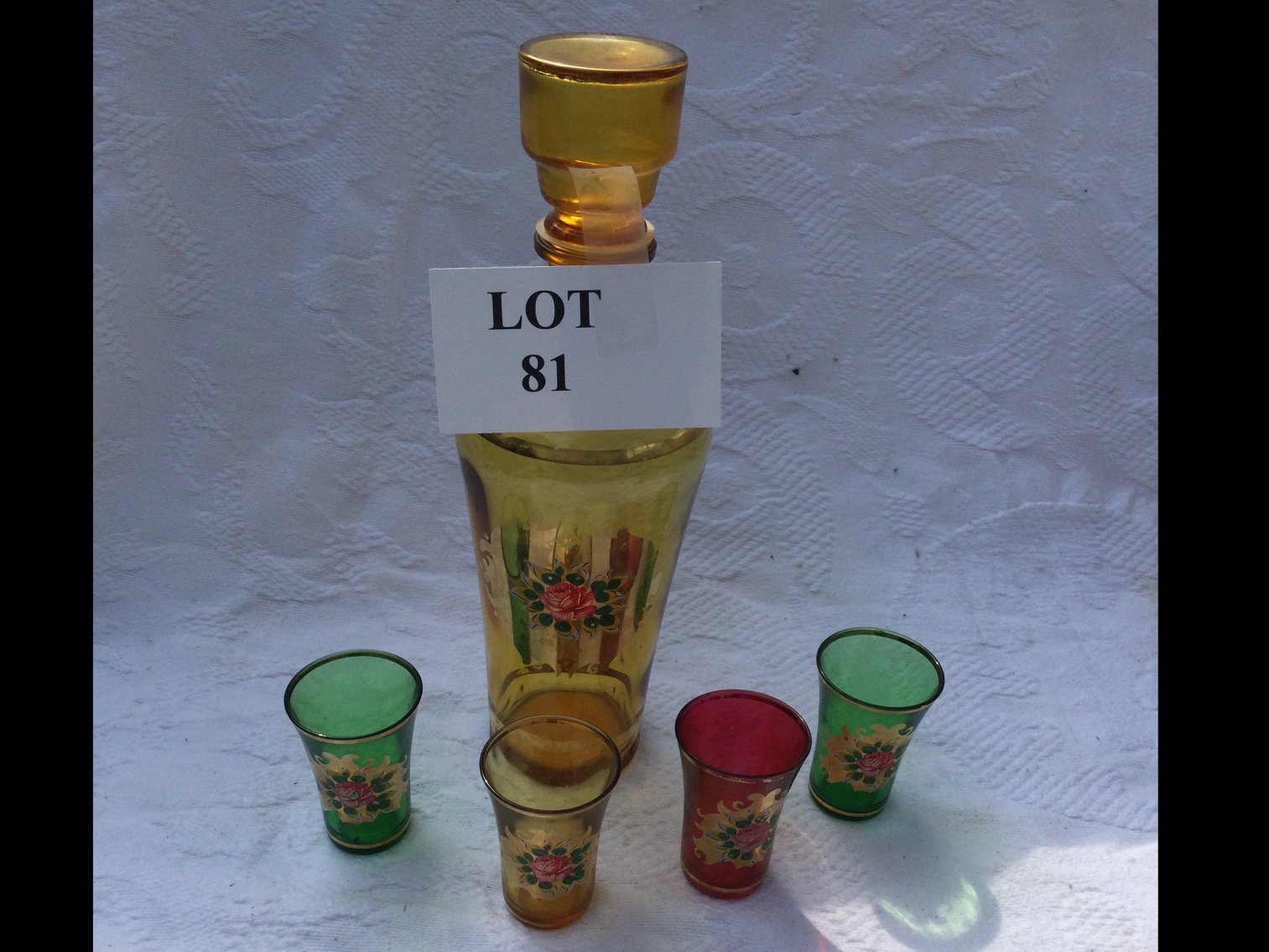 Decanter and Glass Set