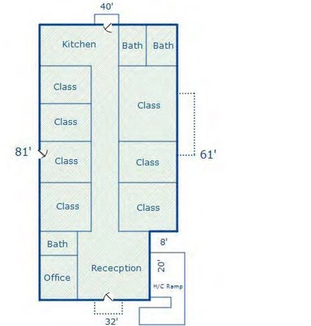 Image for Bank Owned Building in Orangeburg, SC