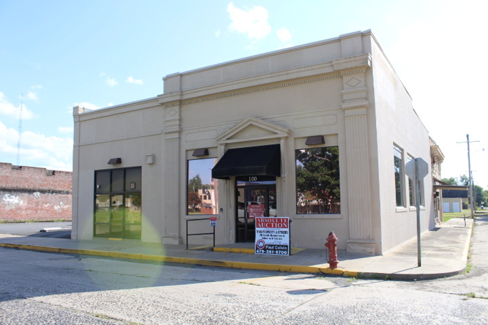 Image for 4,620±SF Former Bank Branch on .34± Acre at 100 S Allis St, England, AR 72046 (Lonoke County)