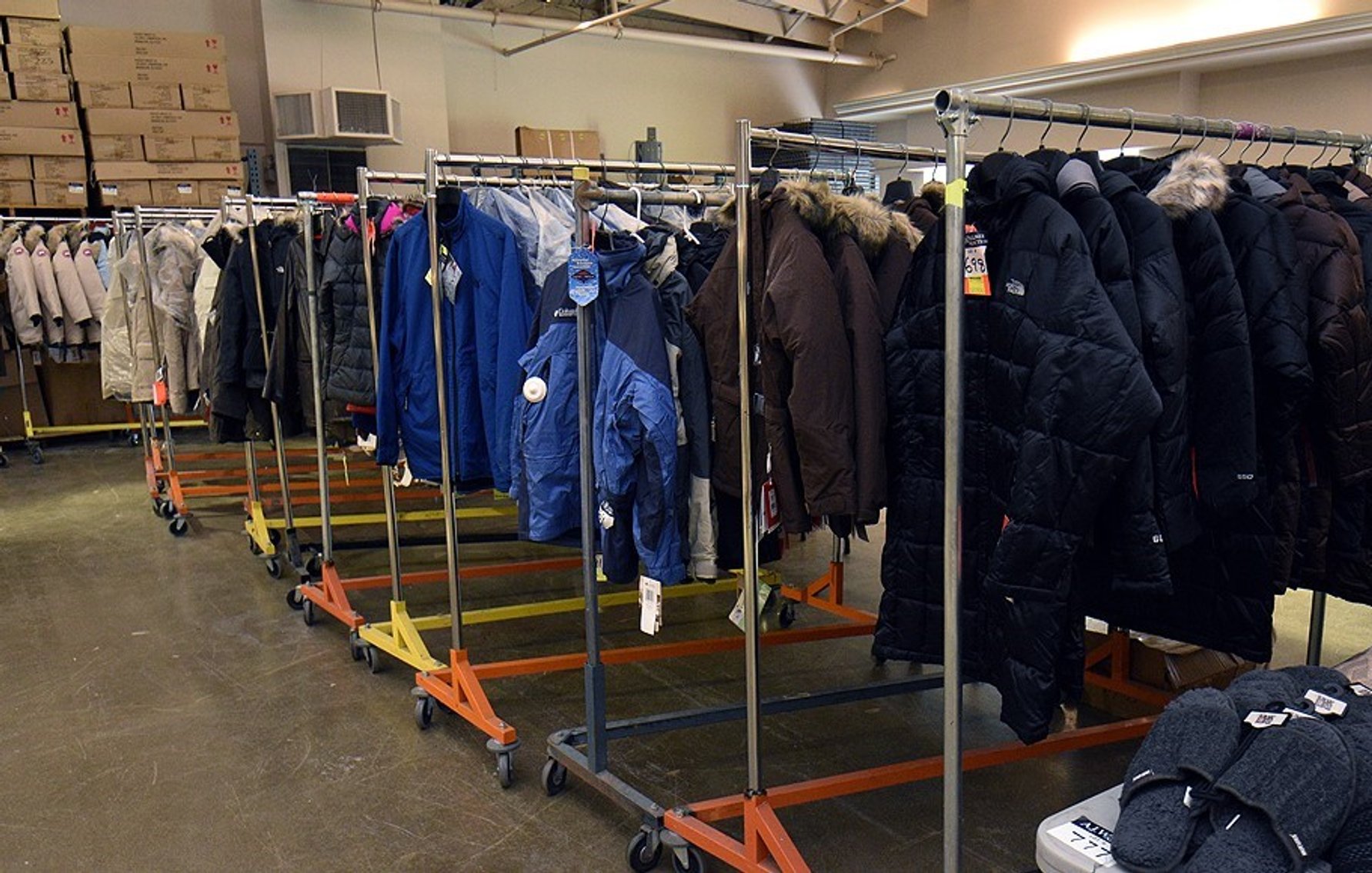 Image for Designer Outerwear, Socks & Flip Flop Inventory