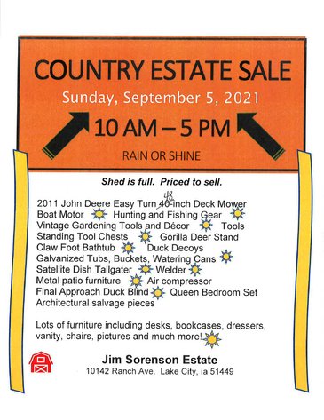 Image for Estate Tag Sale