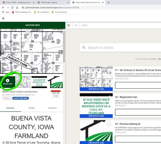 Image for Sac County, IA Land Auction
