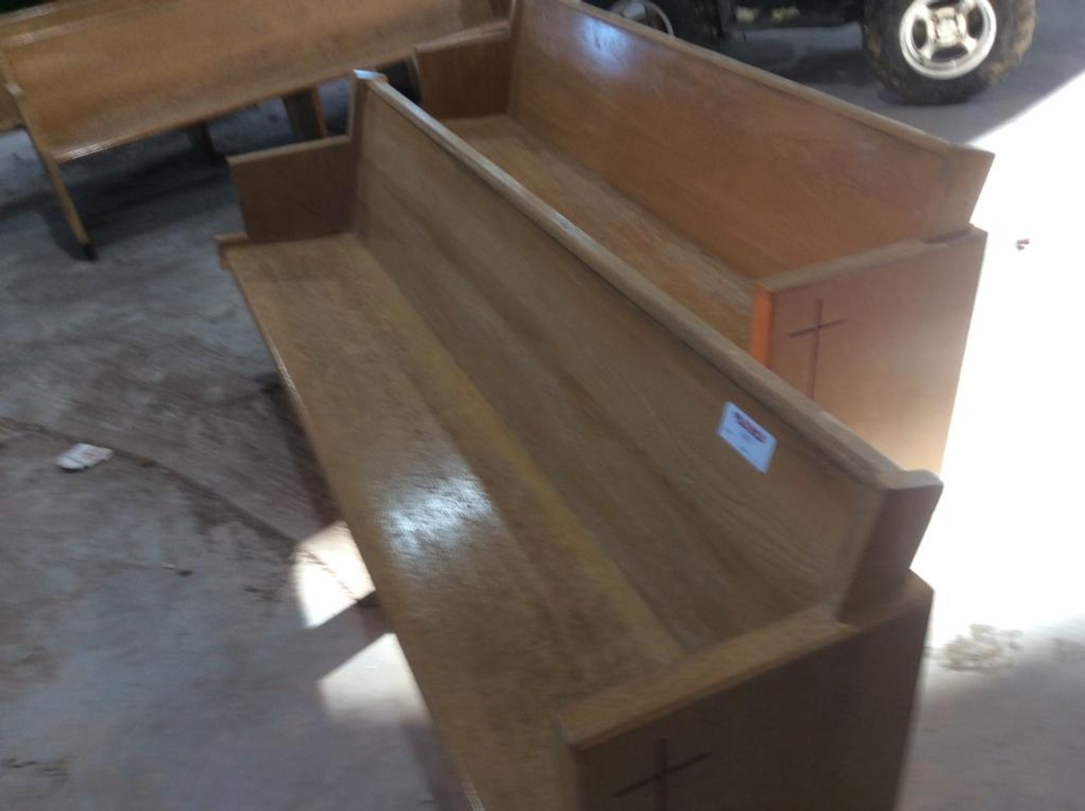 7 ft. Church Pew