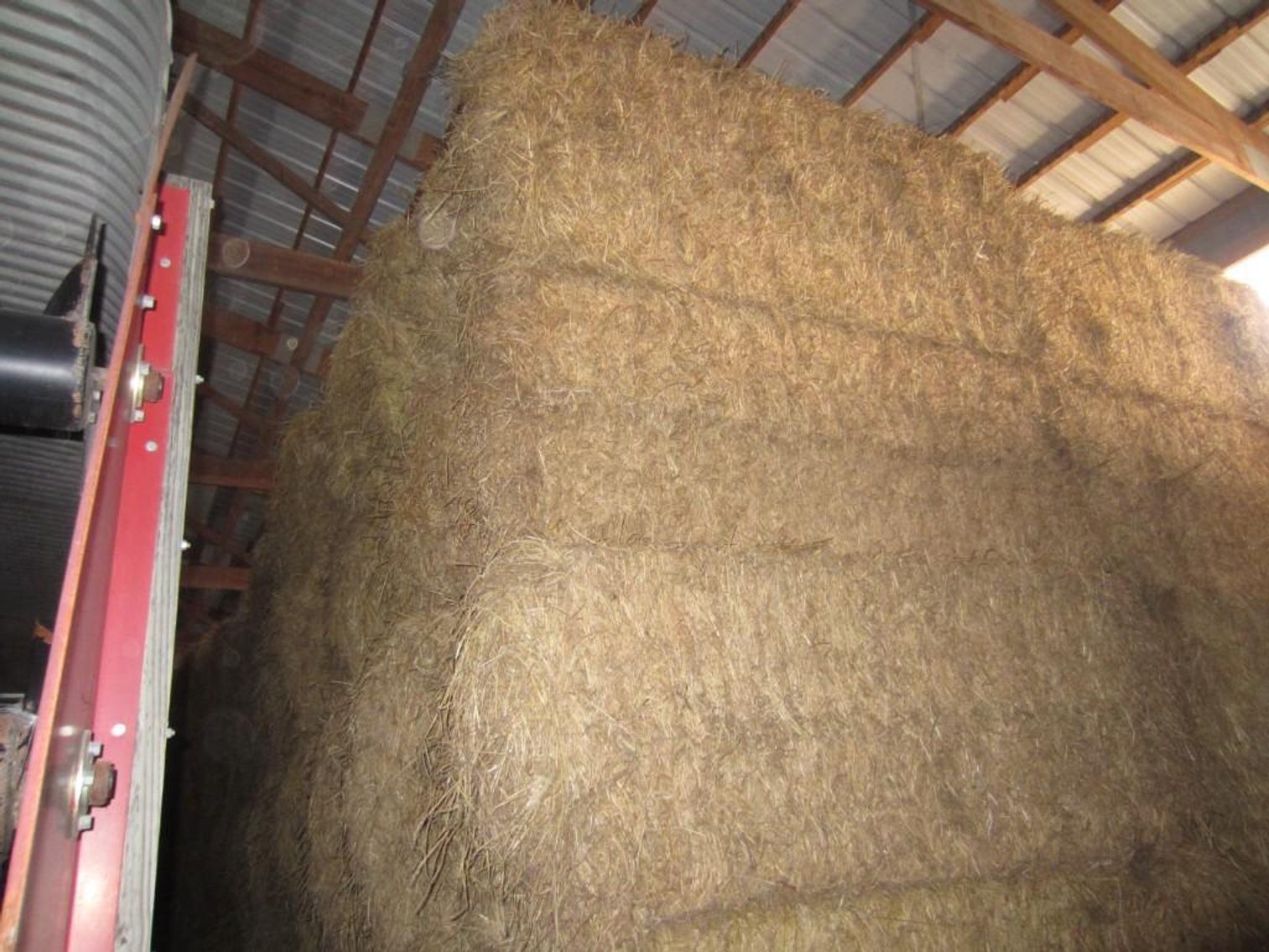 REMOVED PER SELLER (10) First Crop Dry Hay Bales