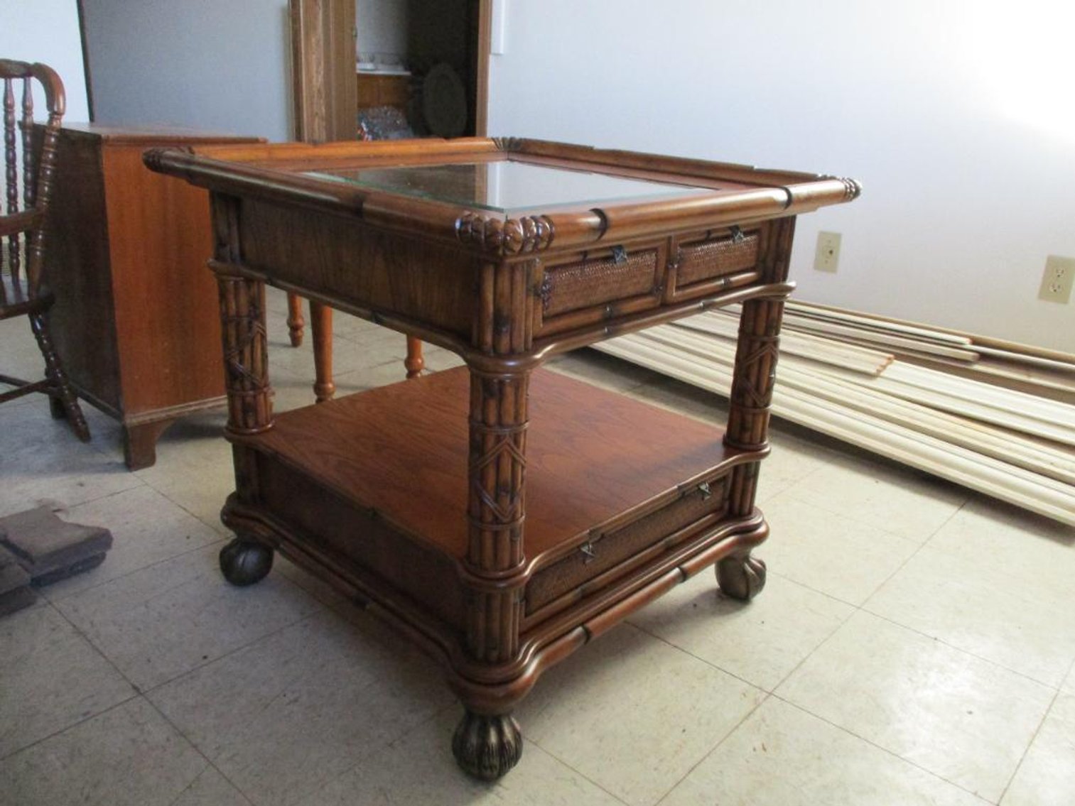 Square End Table