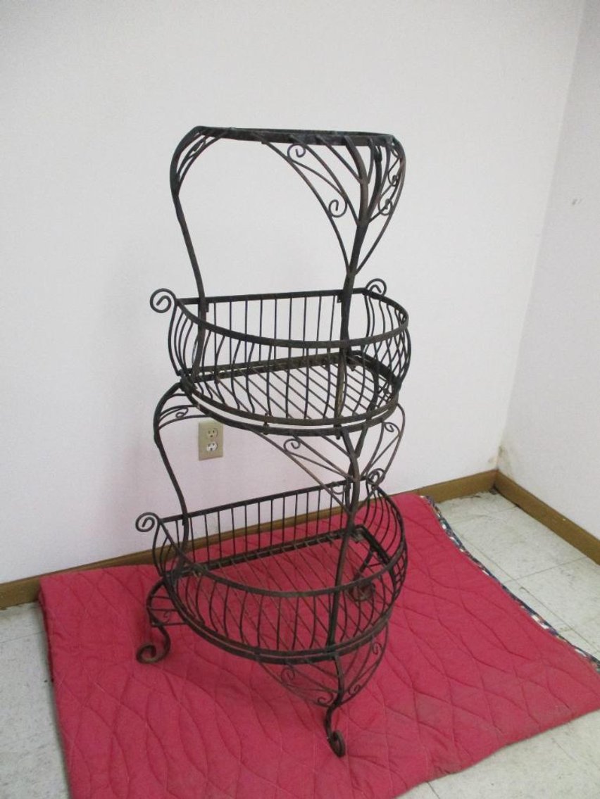 Wrought Iron Plant Holder