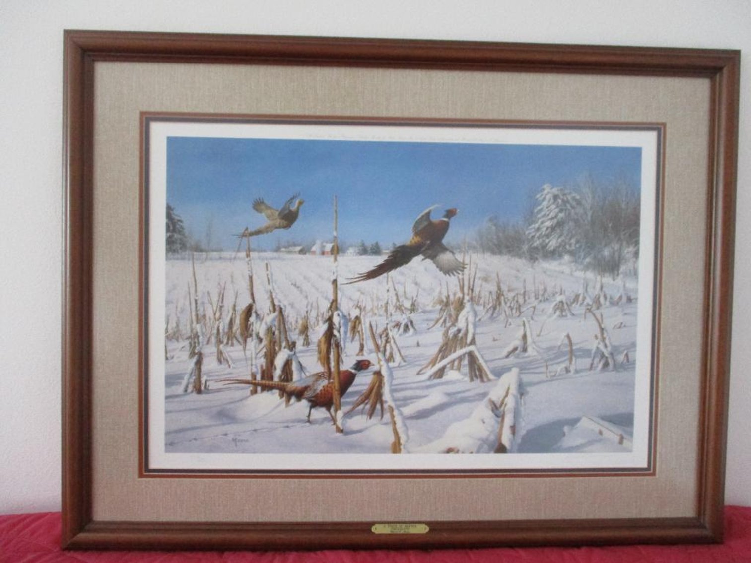 A Touch of Winter Pheasants