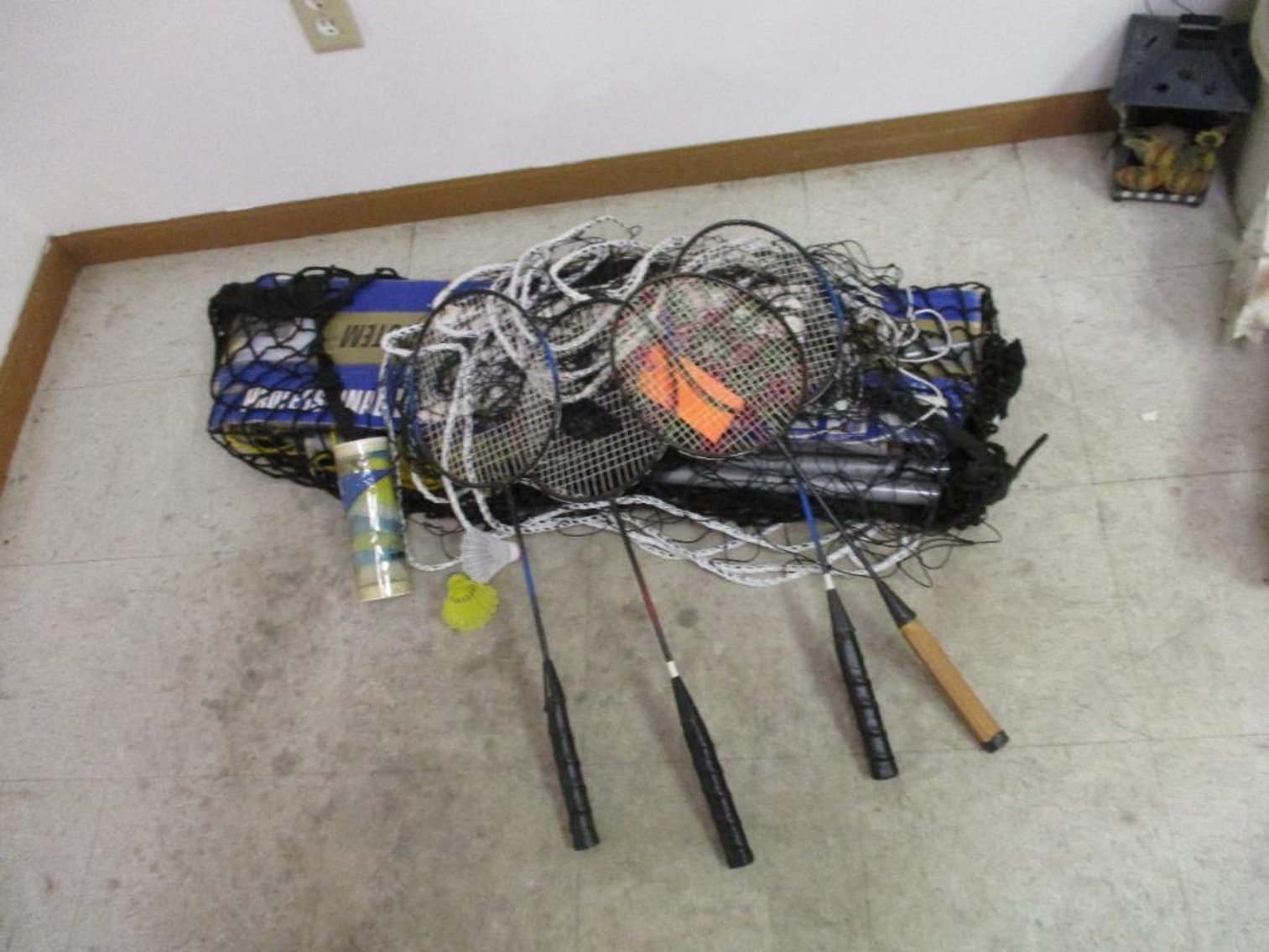 Professional Volleyball Pole Net System