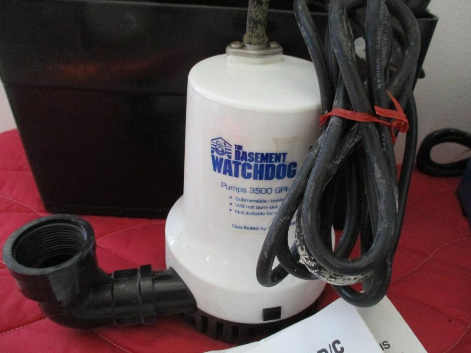 The Basement Watchdog Computer Control unit & Sump Pump