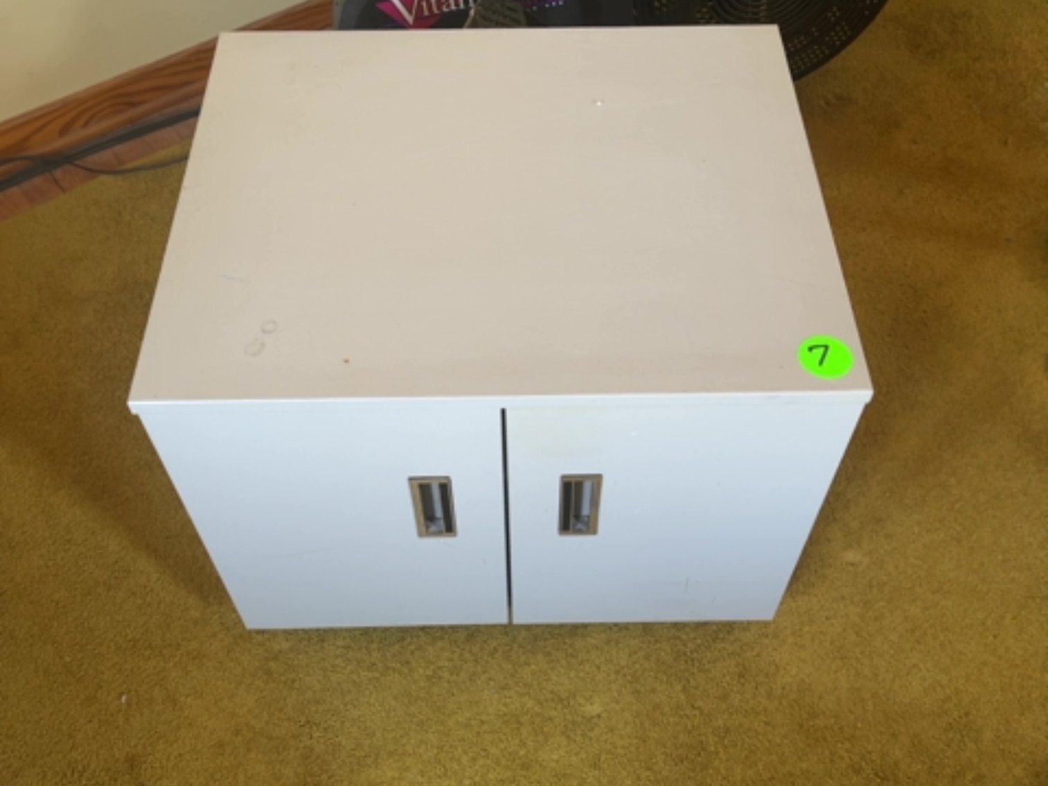 Rolling Metal Cabinet