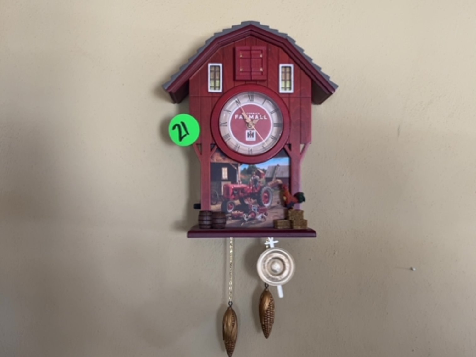 Farmall Clock