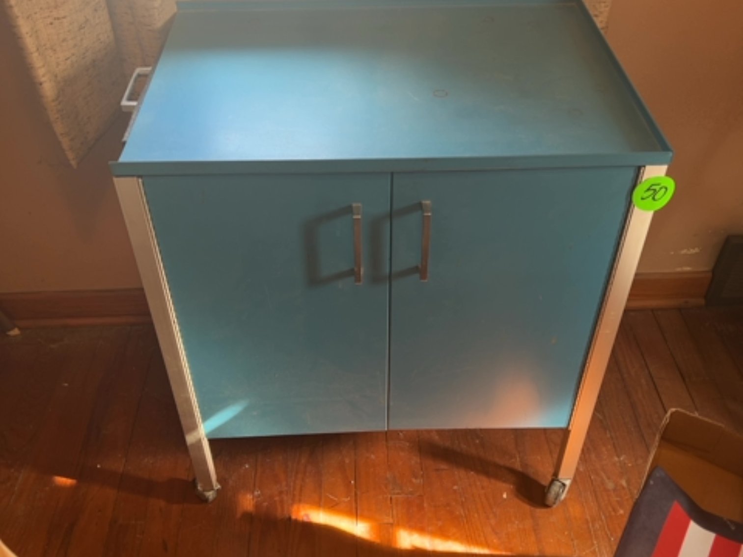 Rolling Metal Cart