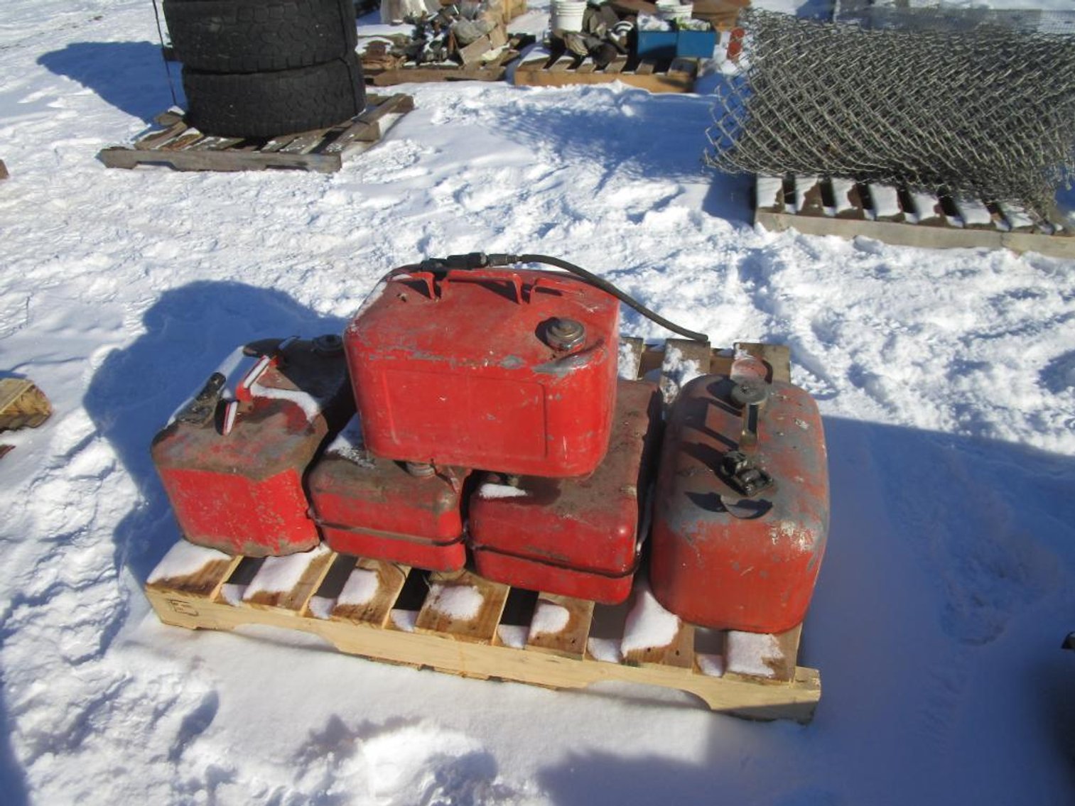 (5) Boat Fuel Cans