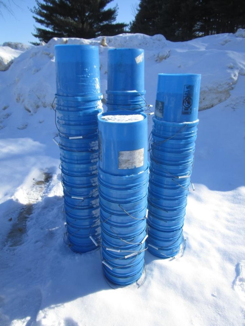 (50) 5 Gallon Food Grade Pails with Lids