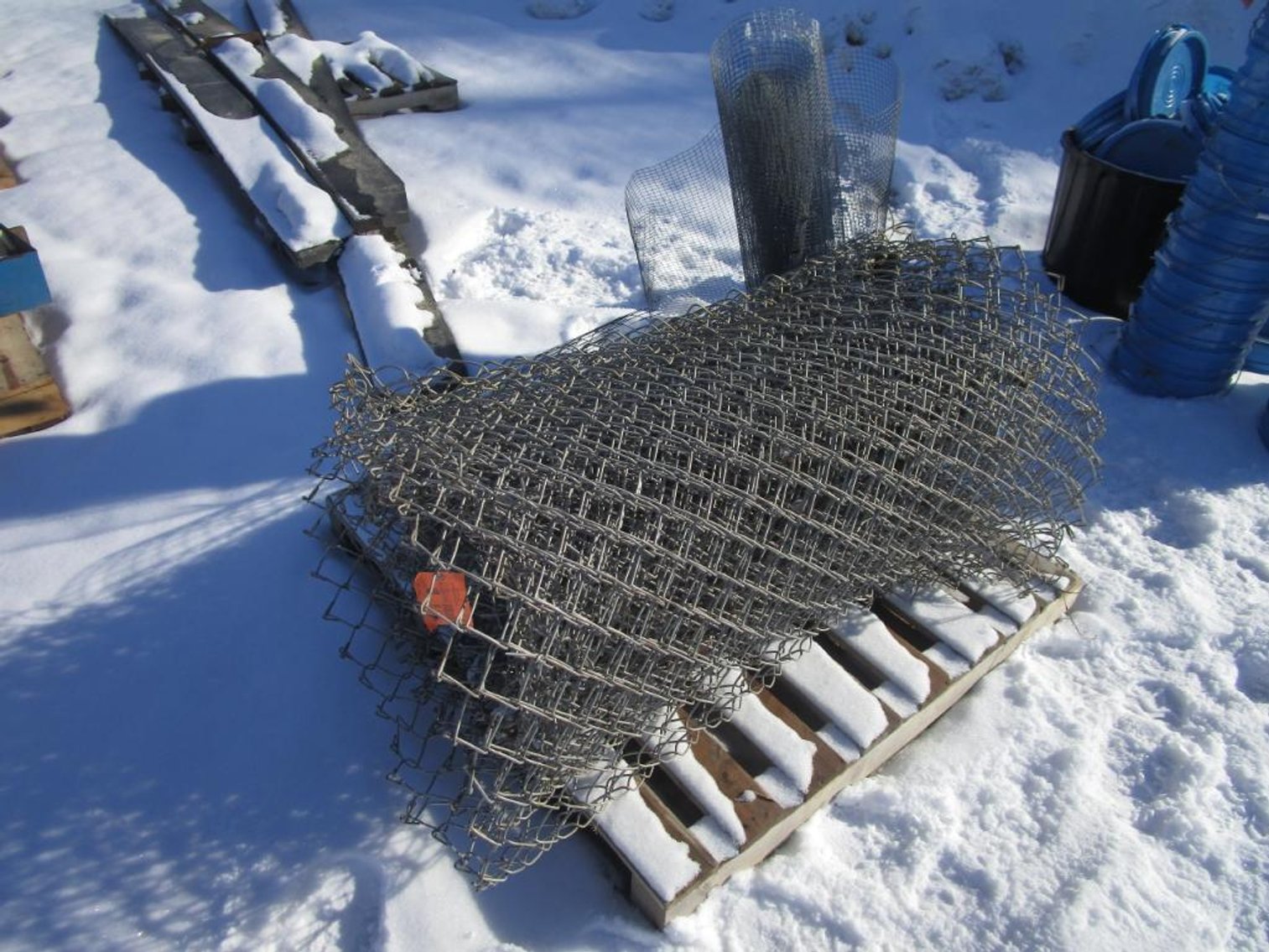 Roll of 4' Tall Chain Link Fencing