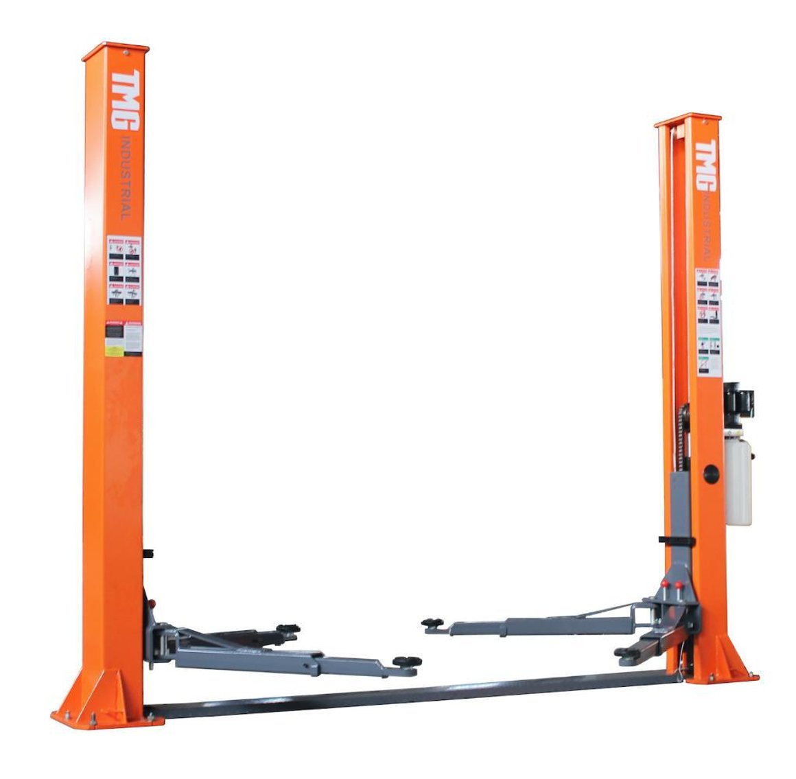 TMG Industrial 10,000 lb Two Post Auto Lift, Model# TMG-TPL45
