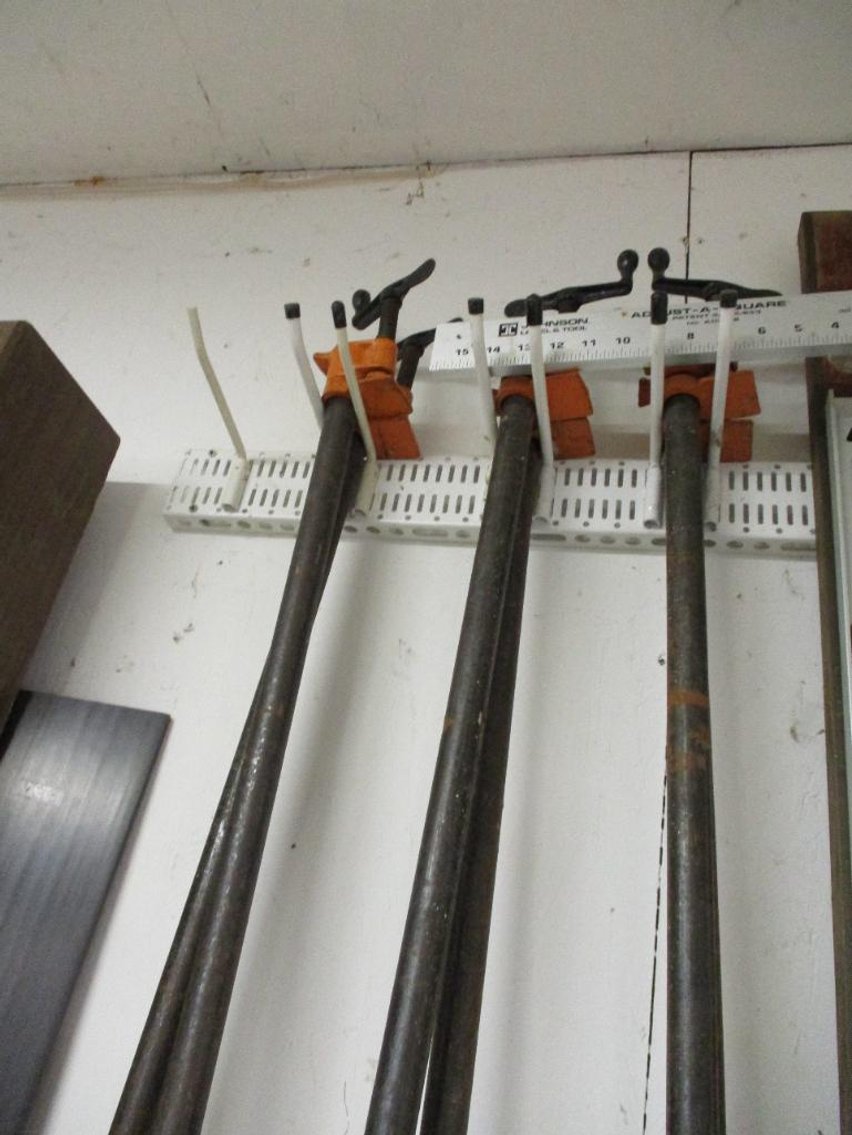 (2) Pipe Clamps (G)