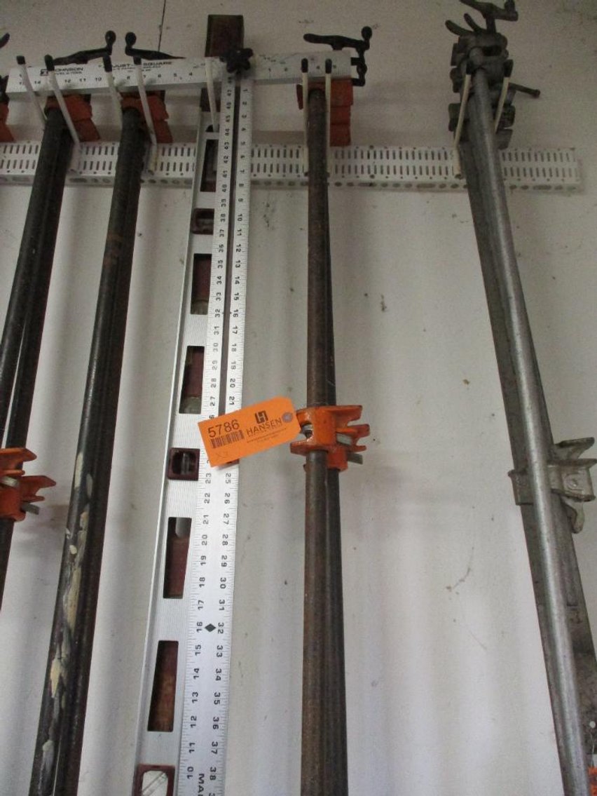 (3) Pipe Clamps (G)