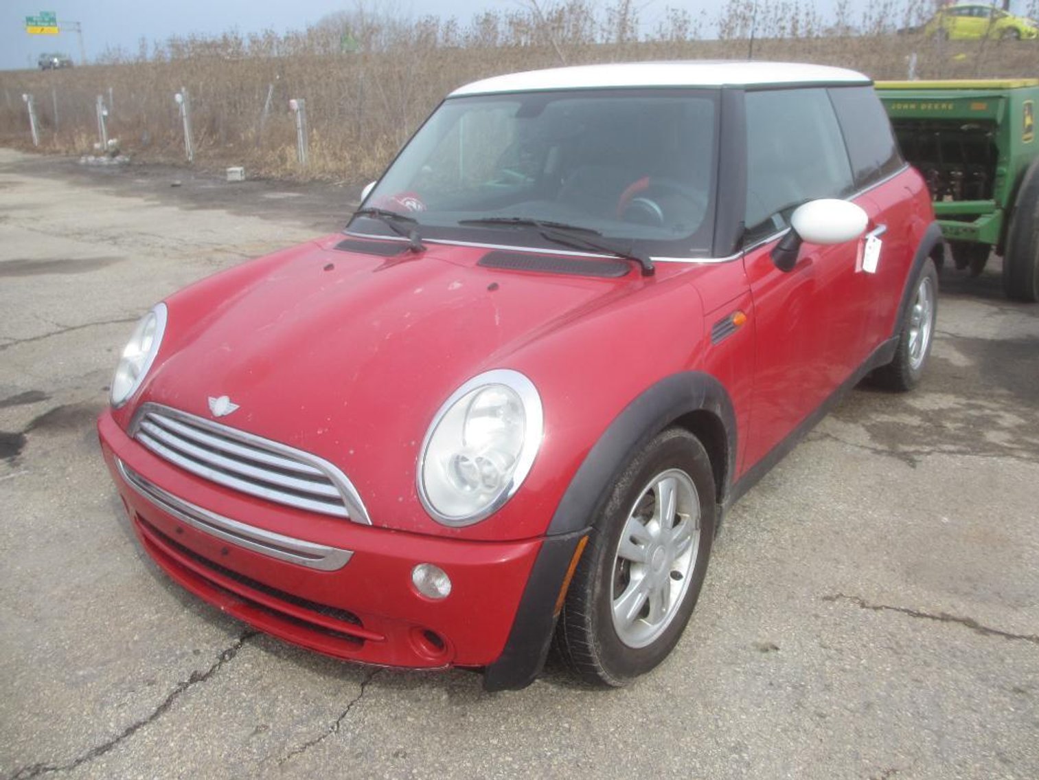 2006 Mini Cooper Base Hatch Back VIN:WMWRC33556TK66688