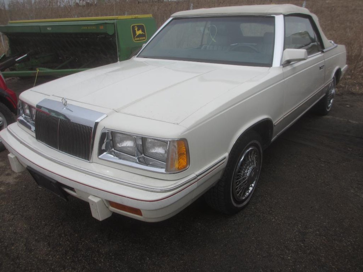 1986 Chrysler Convertible Lenaron - VIN 1CBC55K8GG179904