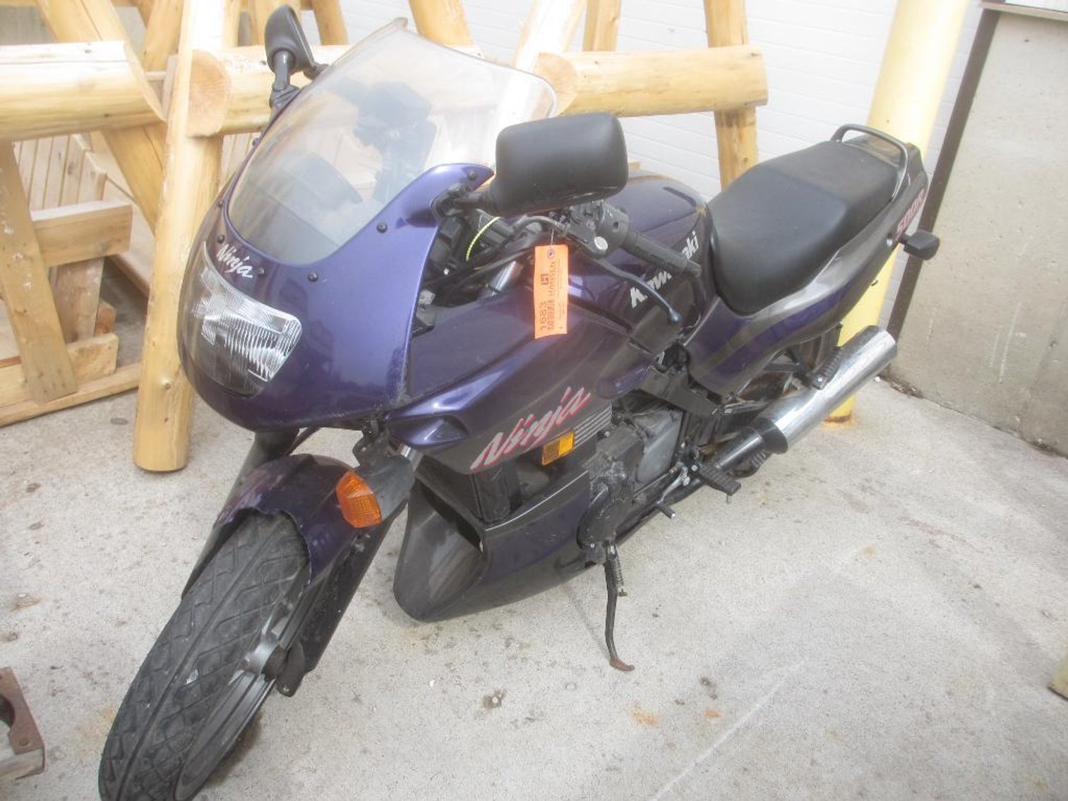 Kawasaki Ninja 500R (No Title) - VIN JKAEXVD181A064262 (O2)