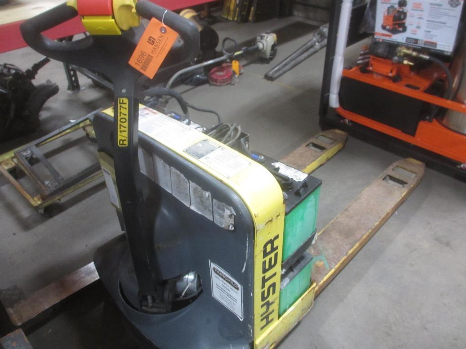 Hyster 4000 lb. Capacity Motorized Pallet Jack