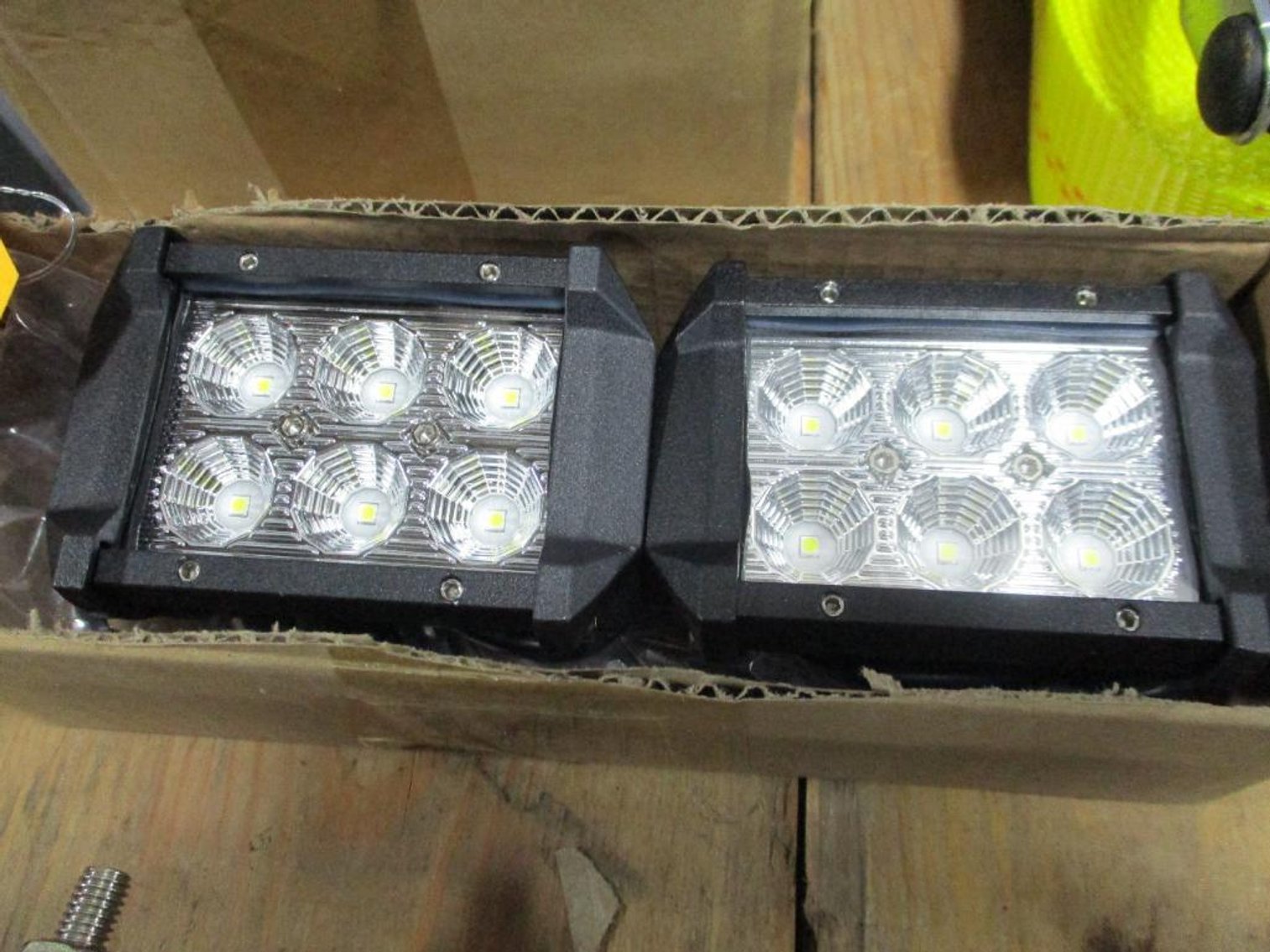 (2) New 6.5" LED Lights (CW)