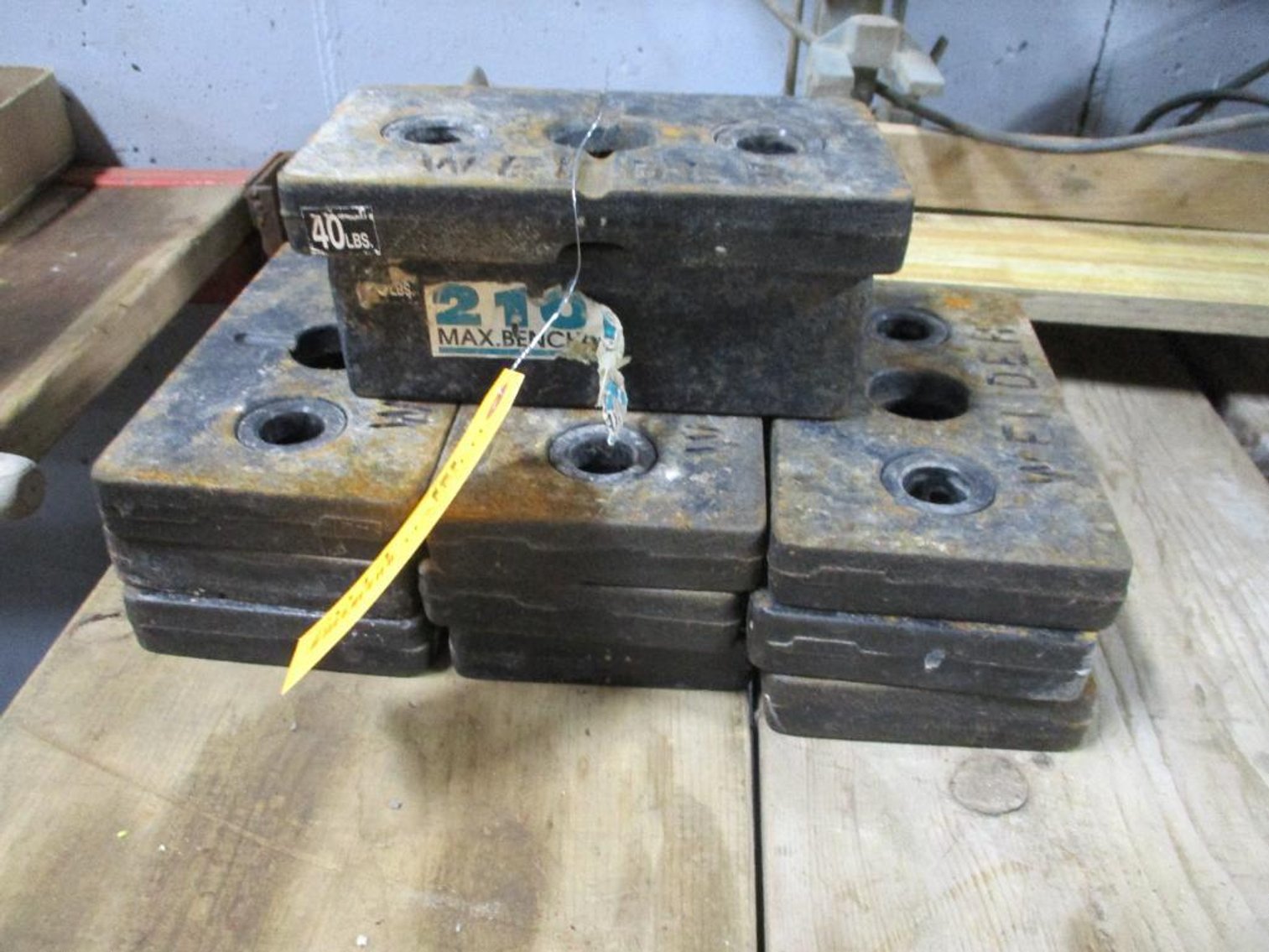 120 LBS Cast Iron Weights For Garden Tractors (CW)