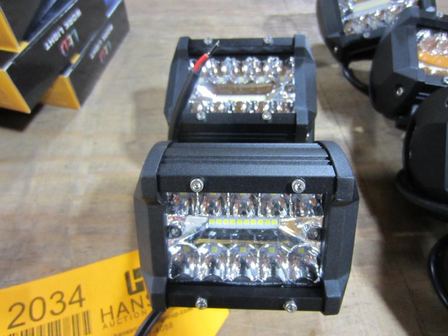 (2) LED Lightbars 4" Long with Adjustable Mounting Bracket (PR12)