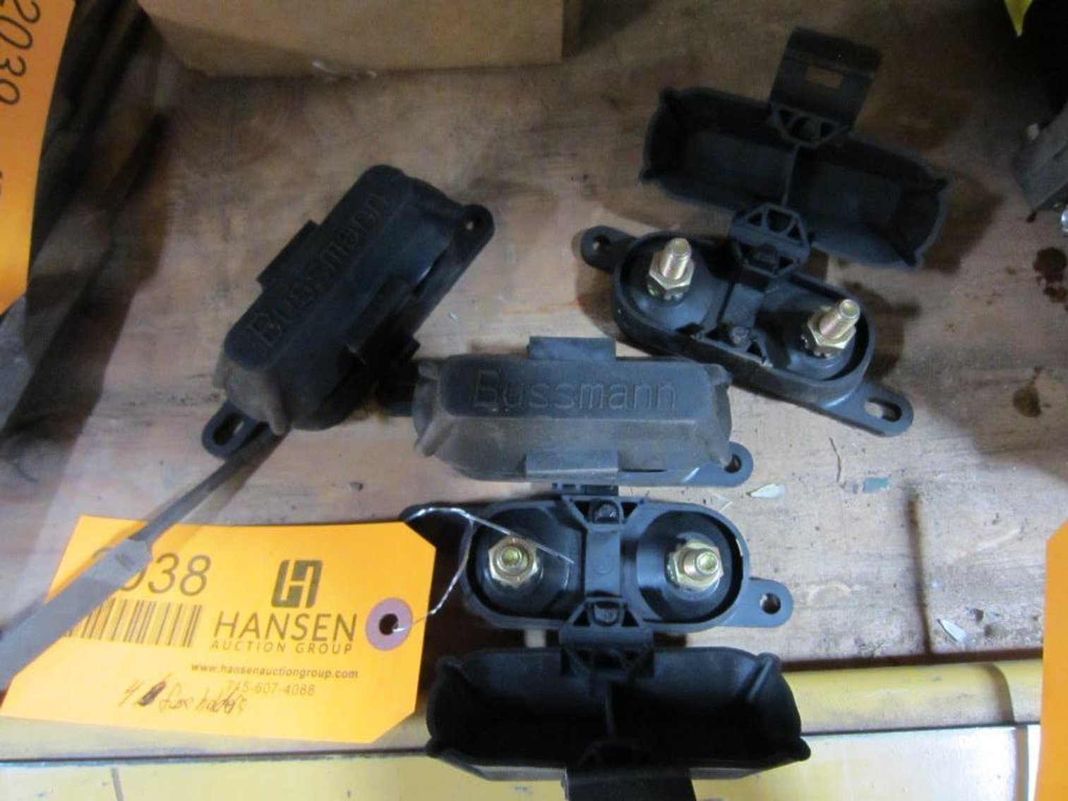 4 Bussman High Amperage DC Fuse Holder(PR12)