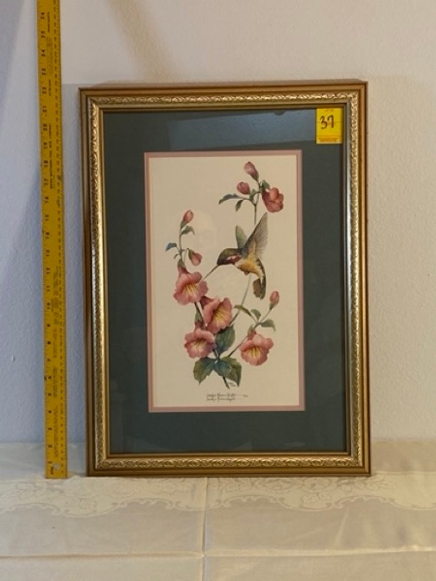 2: Hummingbird Print by Larolyn Shores Wright