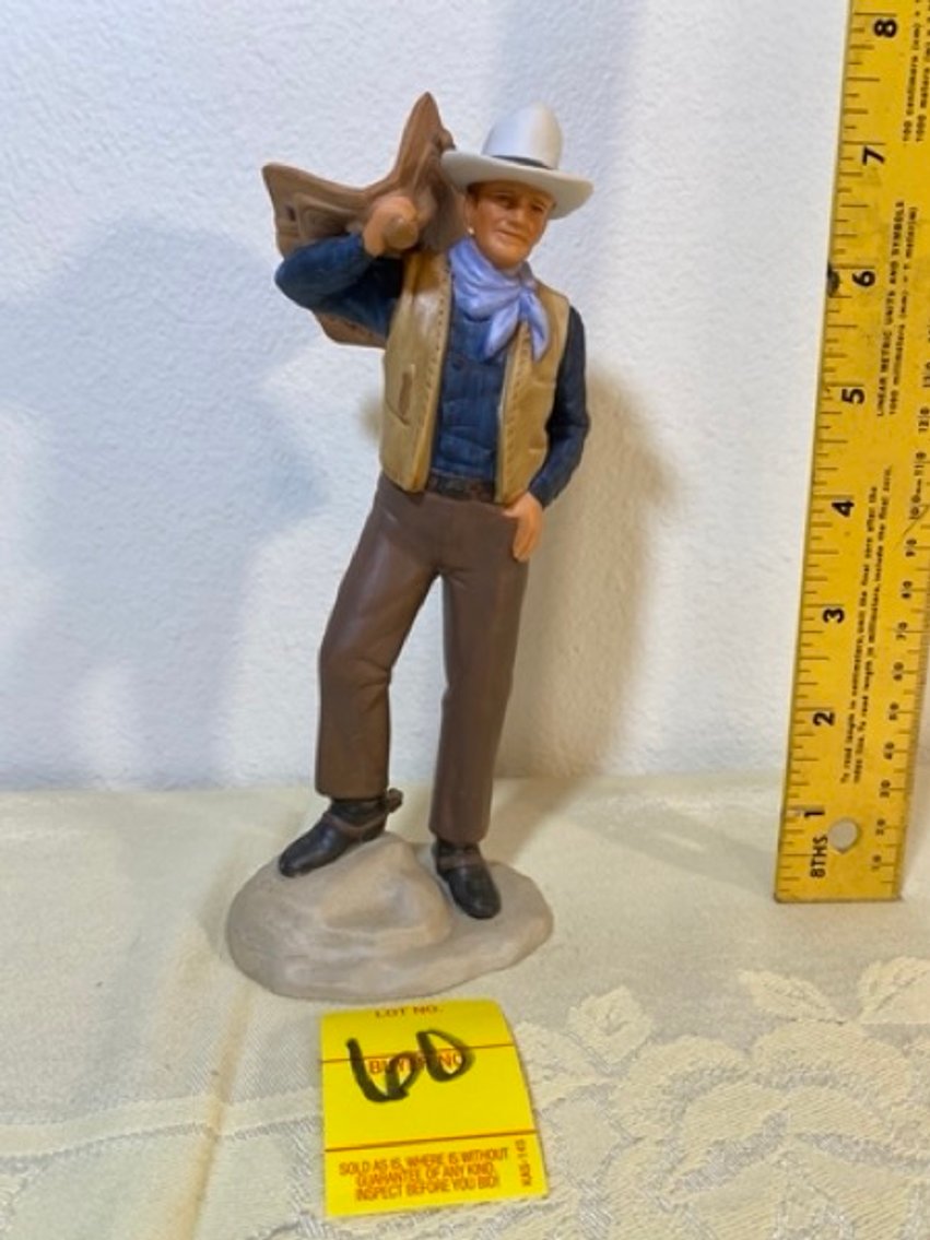 3: John Wayne Porcelain Figure