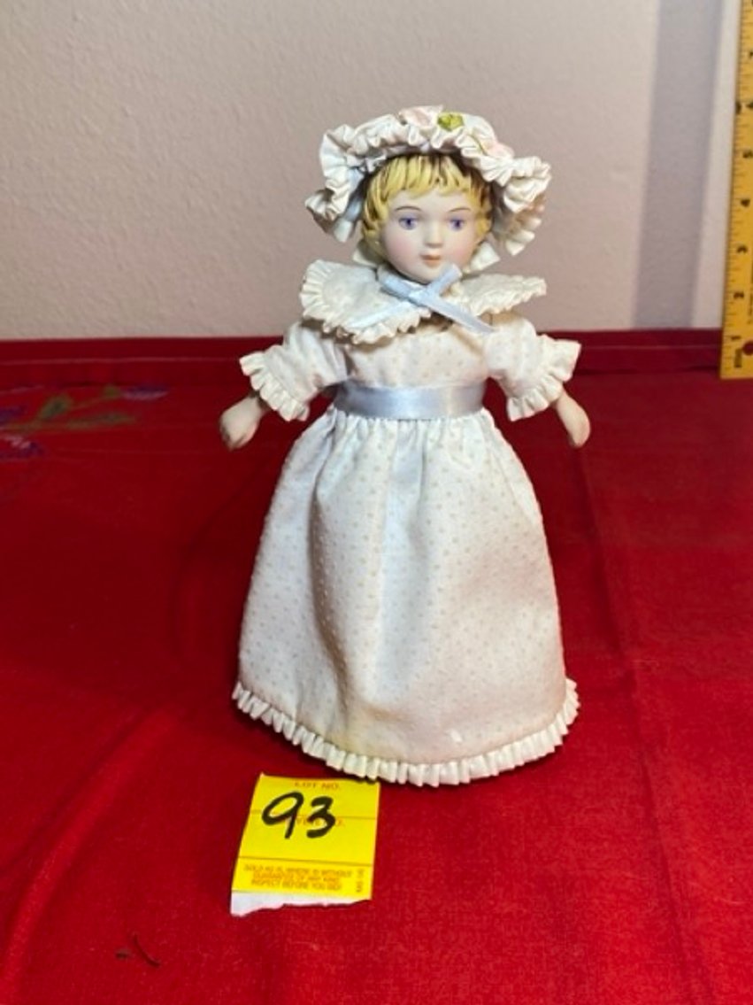3: Porcelain Victorian Doll