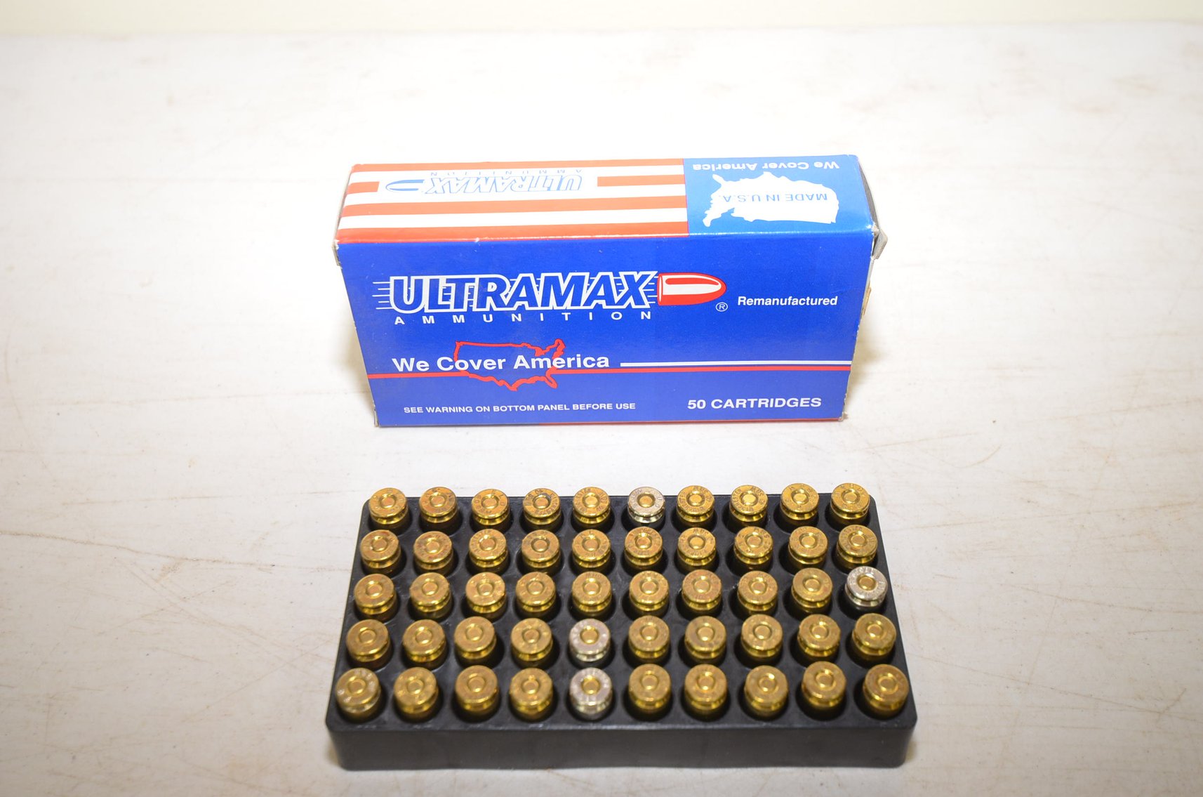 Full Box Ultramax 40 S&W 180gr - 50 Rounds