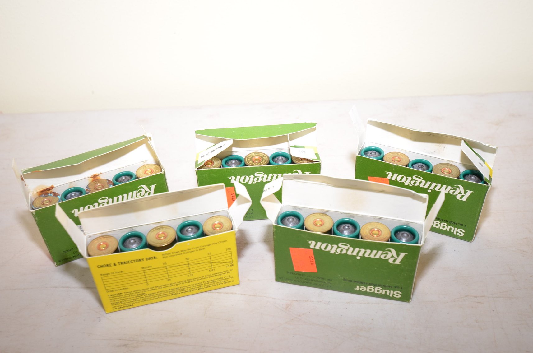 (5) Full Box Remington Slugger 12ga - 5 Rounds