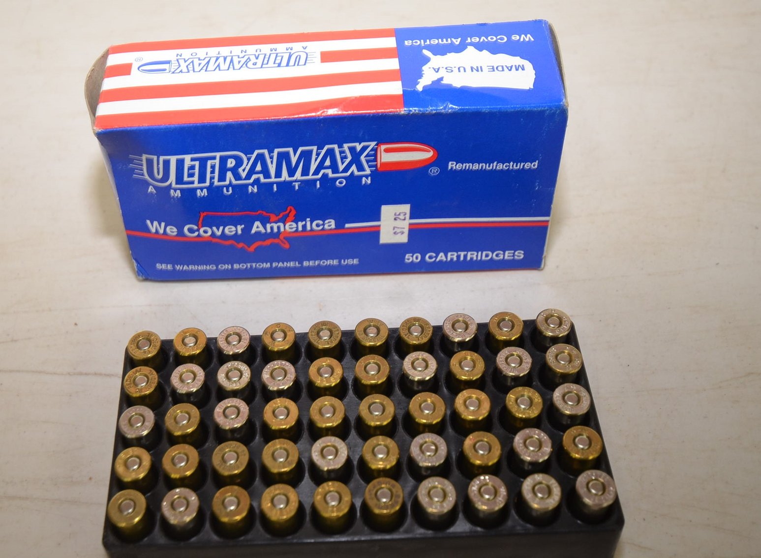 Full Box Ultramax 38 Special 148gr Hollow Point Wadcutters - 50 Rounds