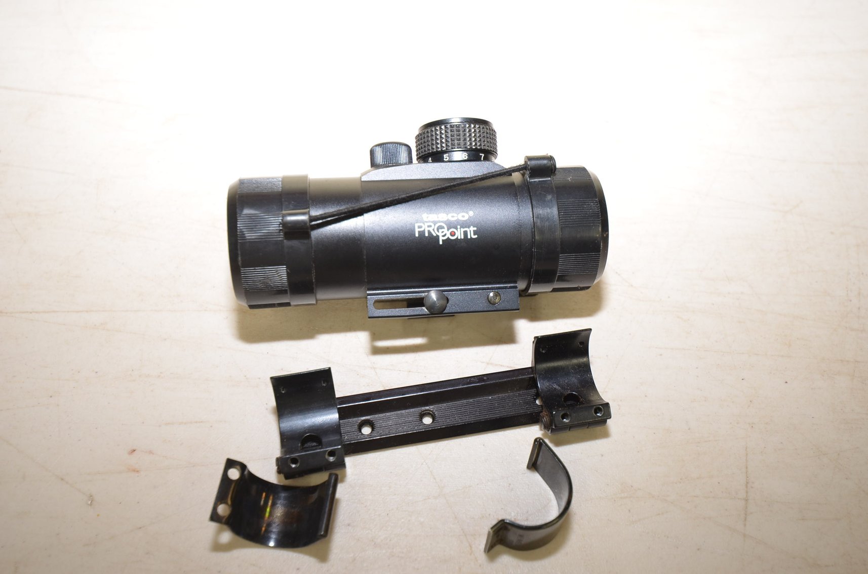Rail and Tasco Pro Point Scope