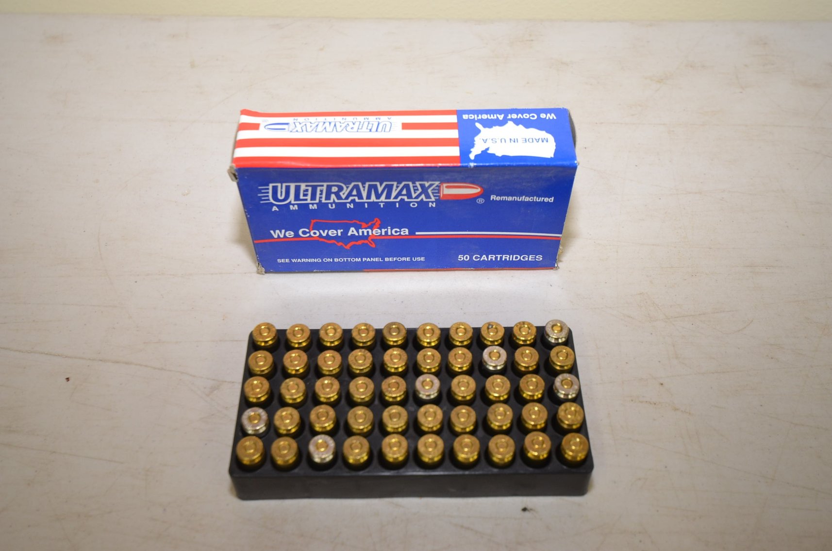 Full Box Ultramax 40 S&W 180gr - 50 Rounds
