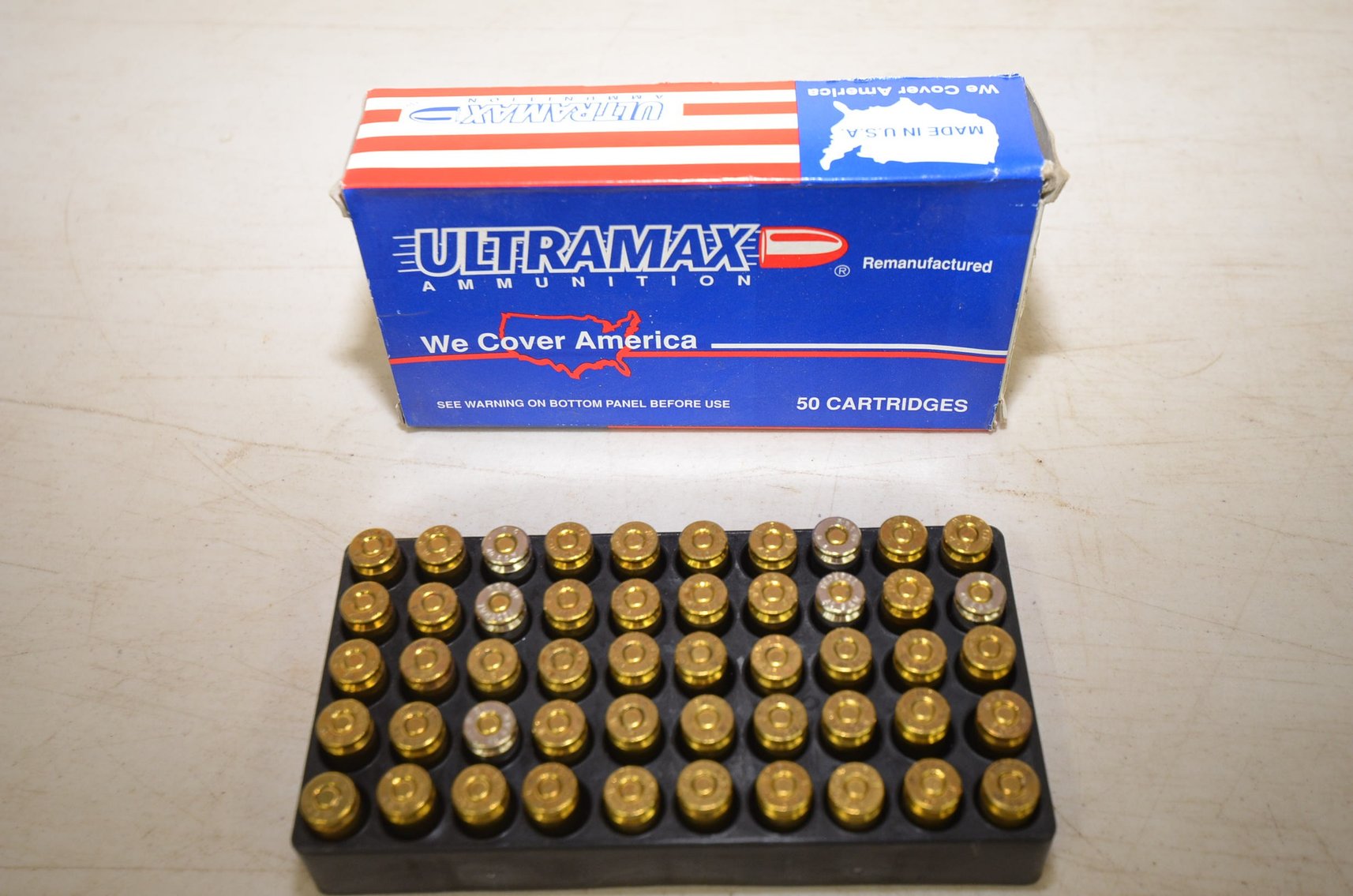 Full Box Ultramax 40 S&W 180gr - 50 Rounds