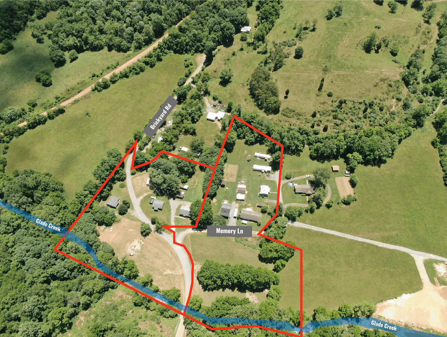 342 Brickyard Rd, Blue Ridge, VA | Multi-Unit Residential Park | 6 Houses & 2 Trailers