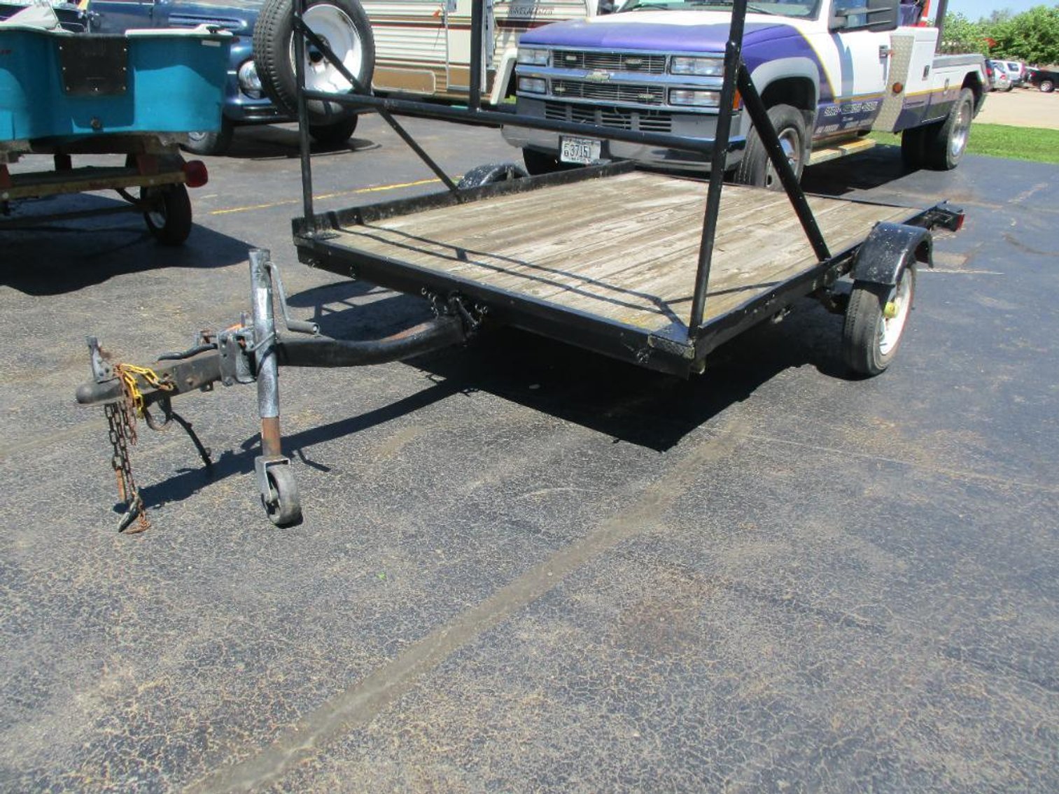 Tilt Bed Trailer - No Title