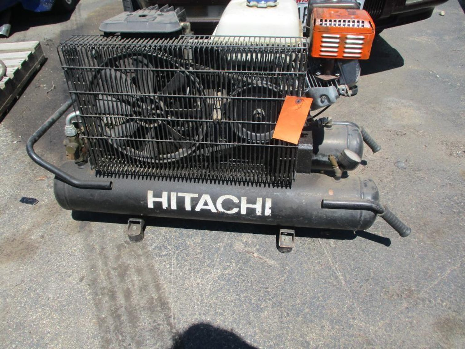Hitachi Gas Powered Air Compressor