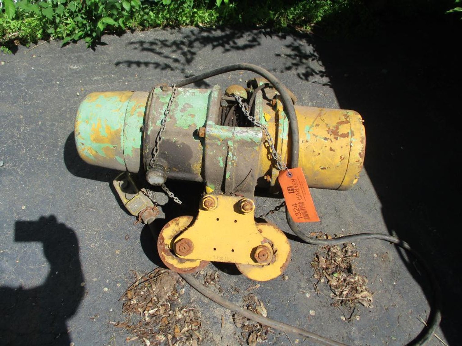 Rail Mounted P&H Electric Hoist