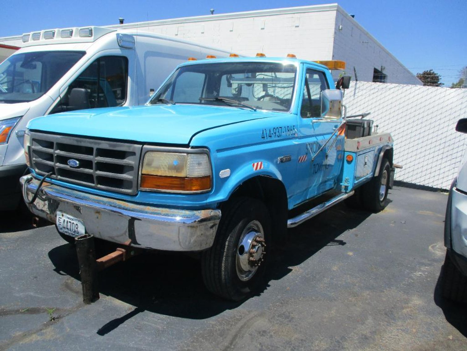 1996 Ford Wrecker VIN:1FDLF47G6TEA75861