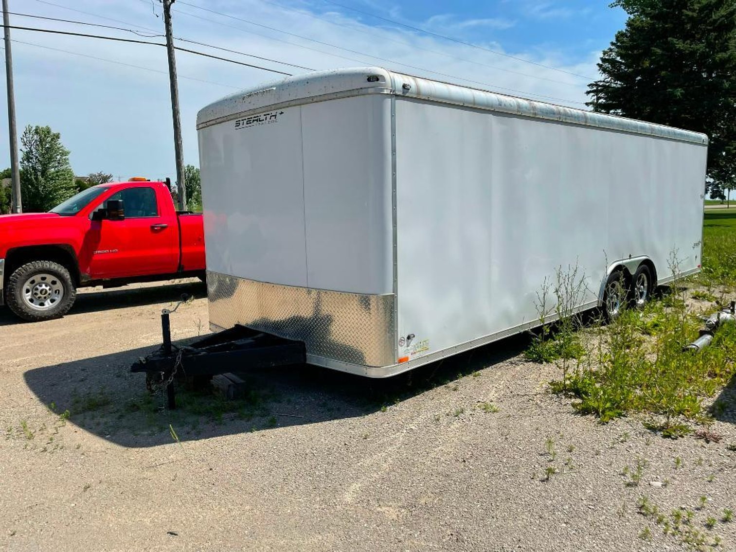 2012 Stealth Ent LLC 24' Enclosed Trailer VIN:52LBE2429CE009900