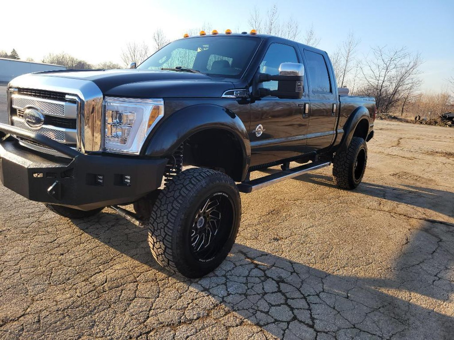 2015 Ford F250 Platinum Edition - VIN 1FT7W2BT9FED37469 (Rebuilt Salvage Title) (Waukesha, WI)