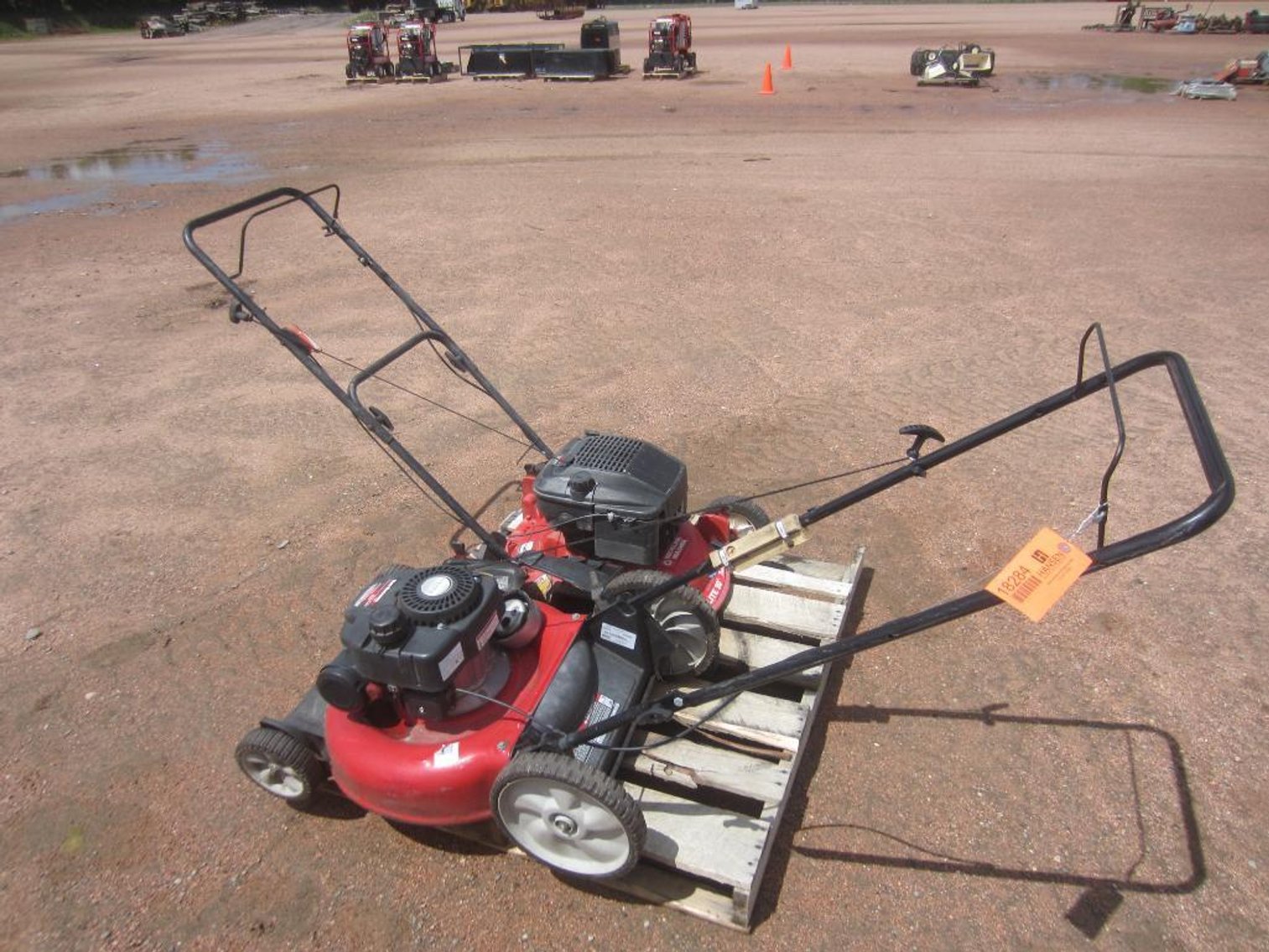 Yard Machine and Homelite Push Lawn Mowers (Mosinee, WI, Nitke yard)
