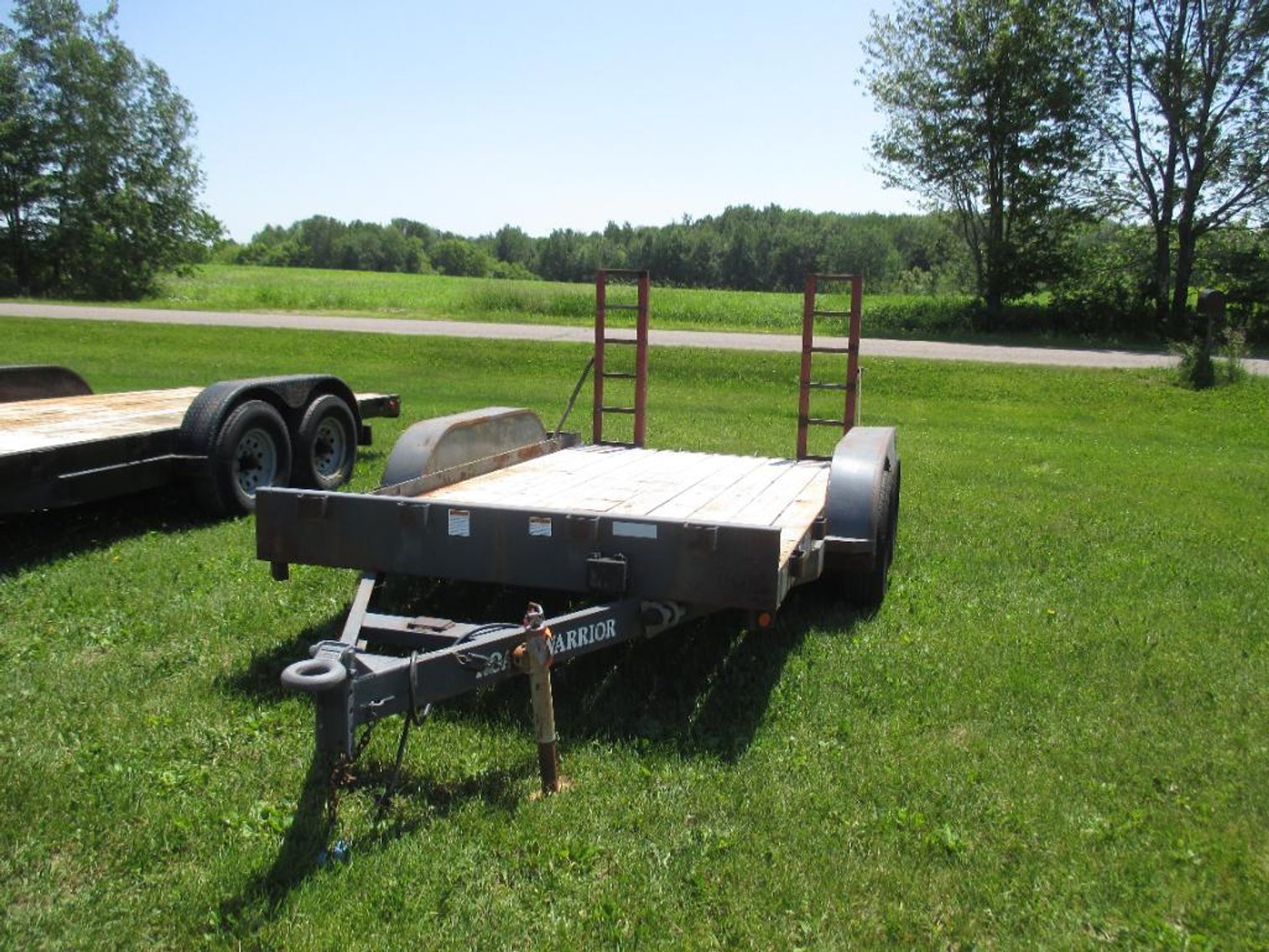 Road Warrior 12' Tandem Axle Trailer (no title)