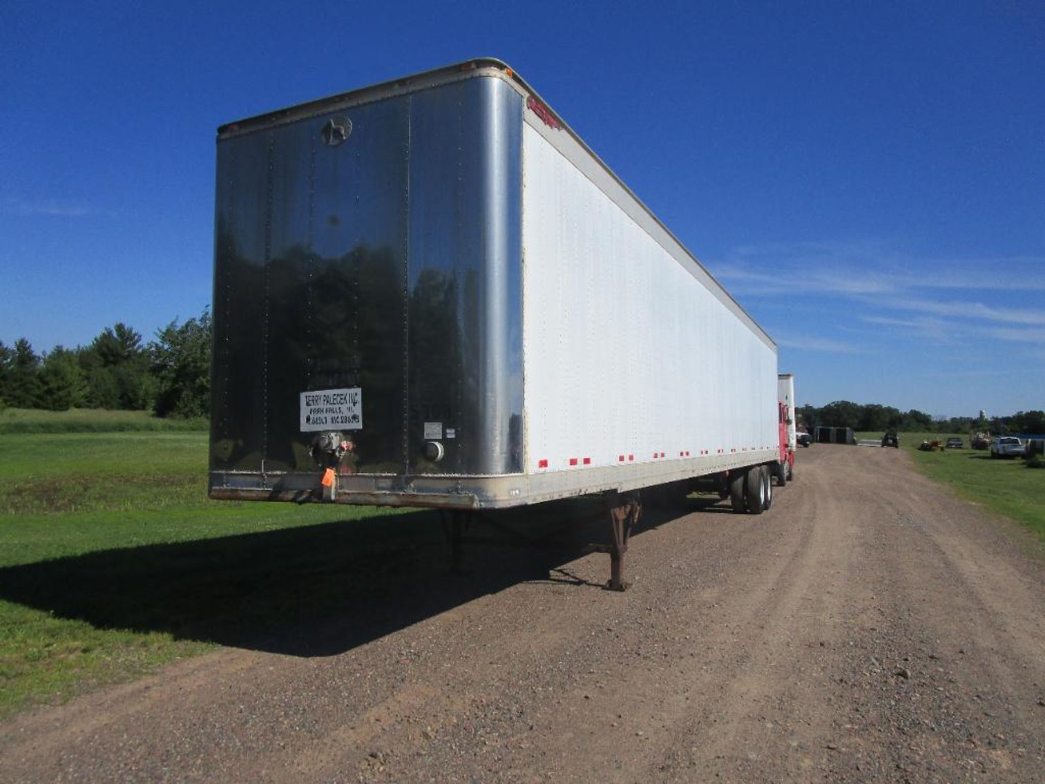 2001 Great Dane 53' Van Trailer, VIN 1GRAA06281B000902